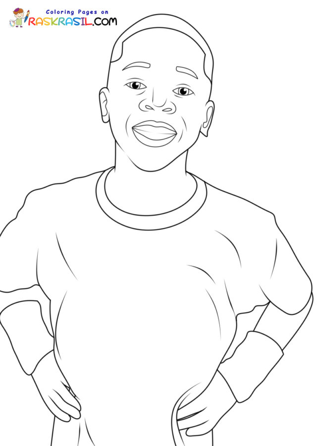 Ninja kidz coloring pages