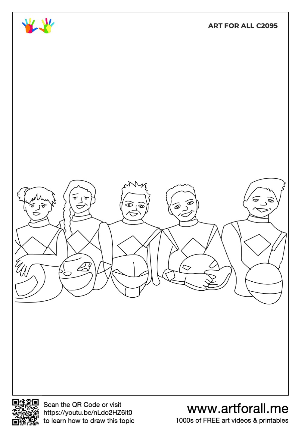How to draw ninja kidz