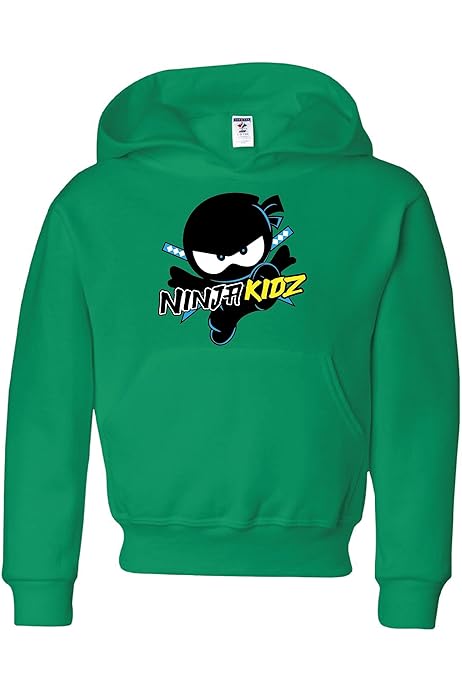 Ninja kidz official original logo pullover hoodie
