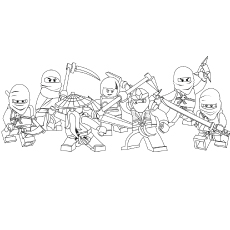 Top free printable ninjago coloring pages online