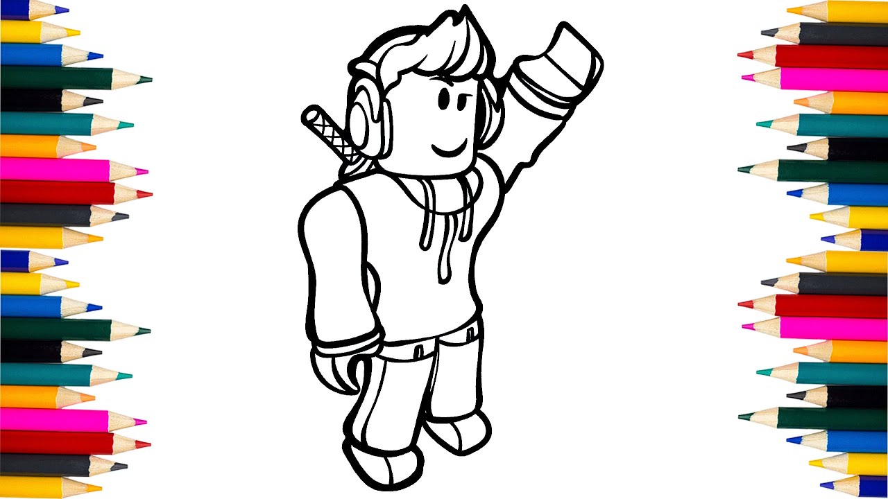 Roblox coloring page