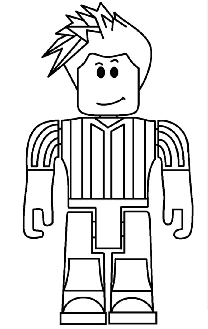 Omalovãnka game roblox coloring page k vytisknutã zdarma