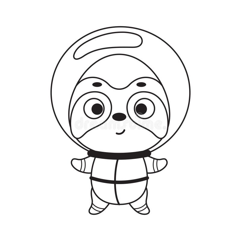 Astronaut sloth stock illustrations â astronaut sloth stock illustrations vectors clipart