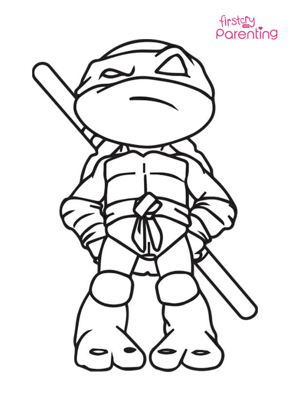 Ninja star throwing star shuriken coloring page for kids