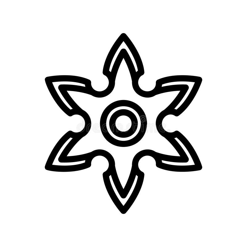 Shuriken sign stock illustrations â shuriken sign stock illustrations vectors clipart