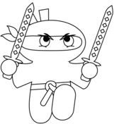 Ninja star coloring page free printable coloring pages