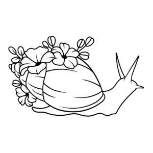 Snail coloring pages printable for free download