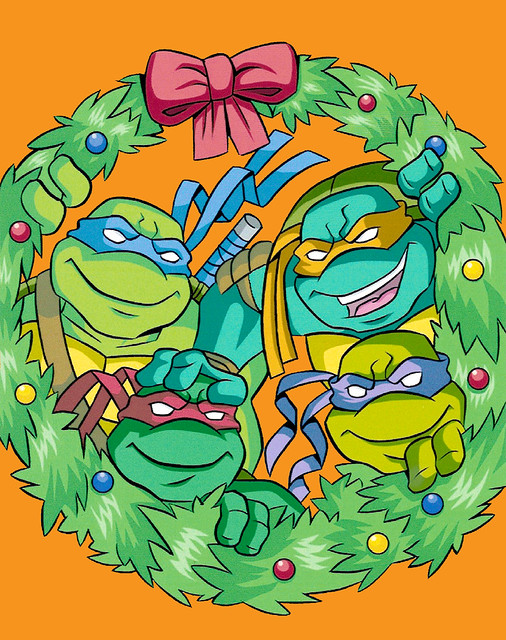 Teenage mutant ninja turtles holiday coloring book by beâ