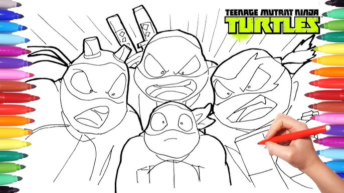 Tmnt bat clothes for christmas coloring pages
