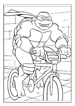 Sparking creativity printable ninja turtles coloring sheets for kids