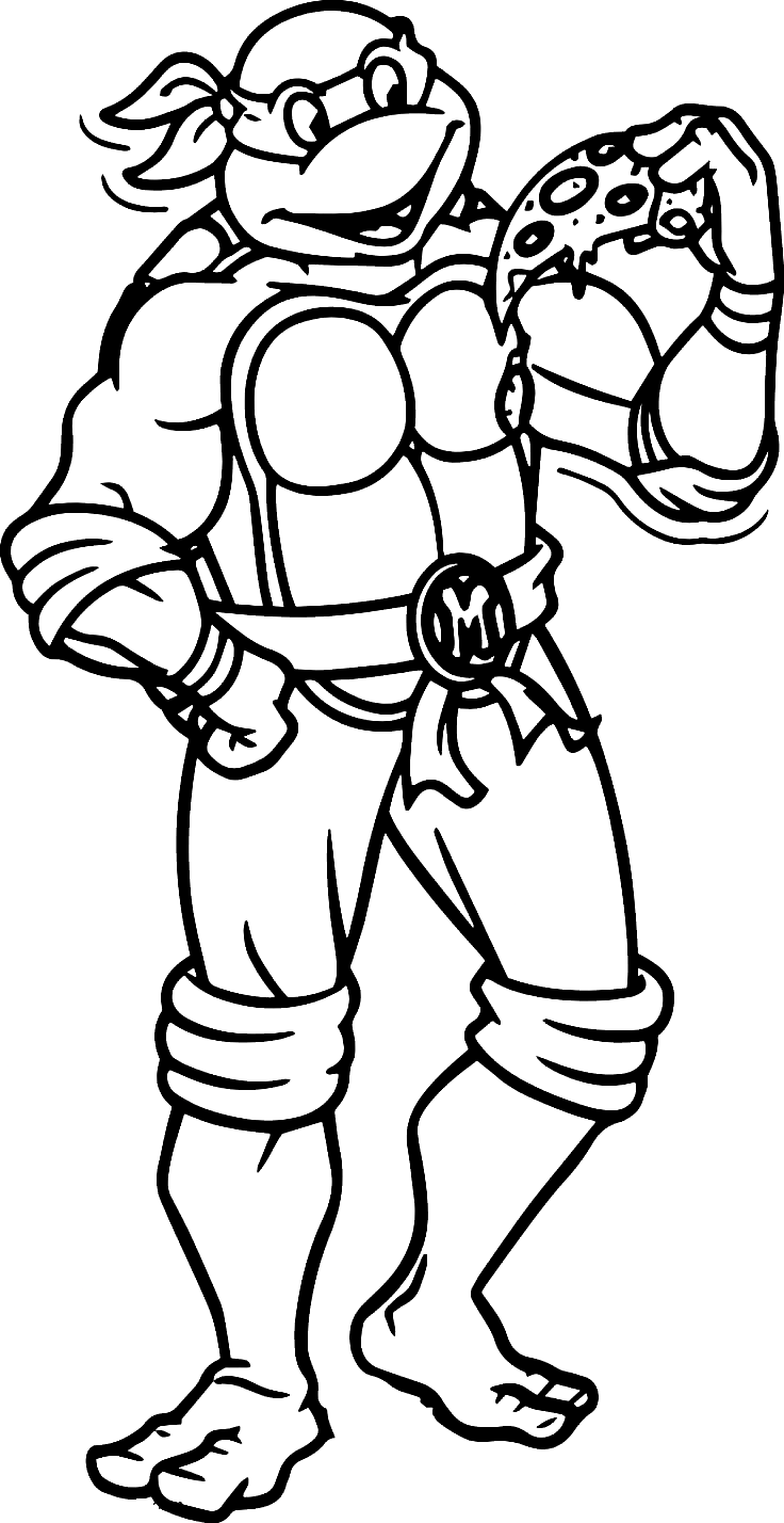 Ninja turtles coloring pages printable for free download