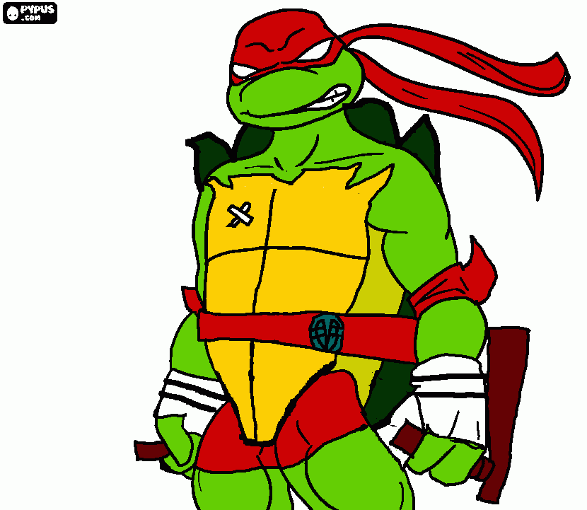 Raphael rise o coloring page printable raphael rise o
