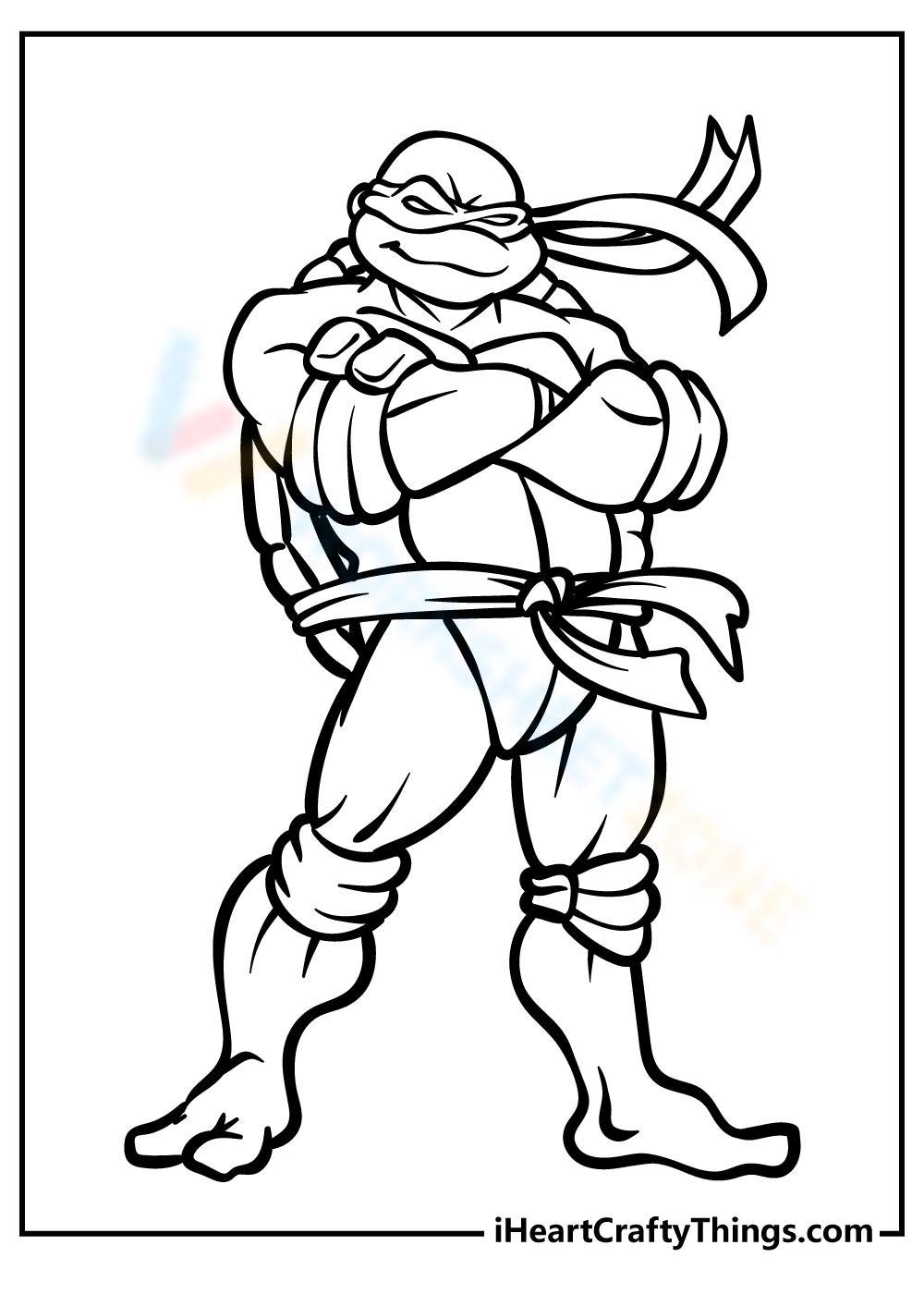 Free printable ninja turtles coloring pages for all ages