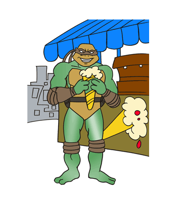 Ninja turtles coloring pages for kids to color and print