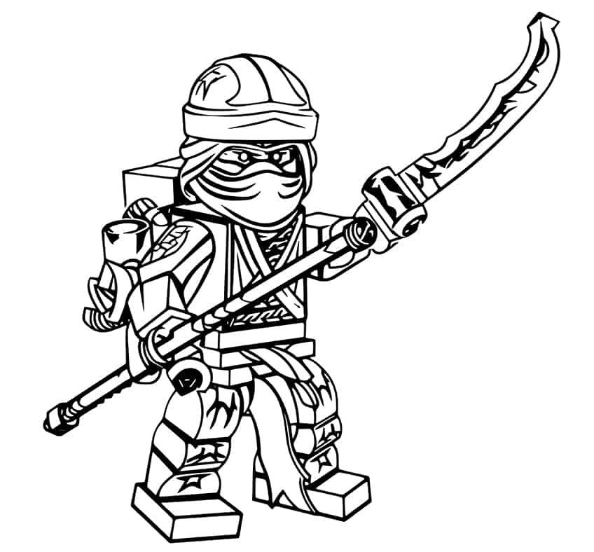 Ninjago coloring pages
