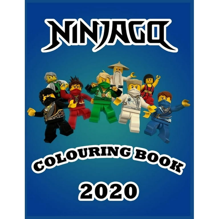 Ninjago colouring book fun ninjago coloring pages books for kid boys and girls new and latest high quality and premium pages paperback