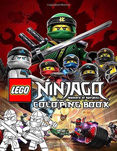 Lego ninjago coloring book if you love lego ninjago you need this coloring book perfect gifts for nijago lego fan with high quality images and beautiful printing by robert green