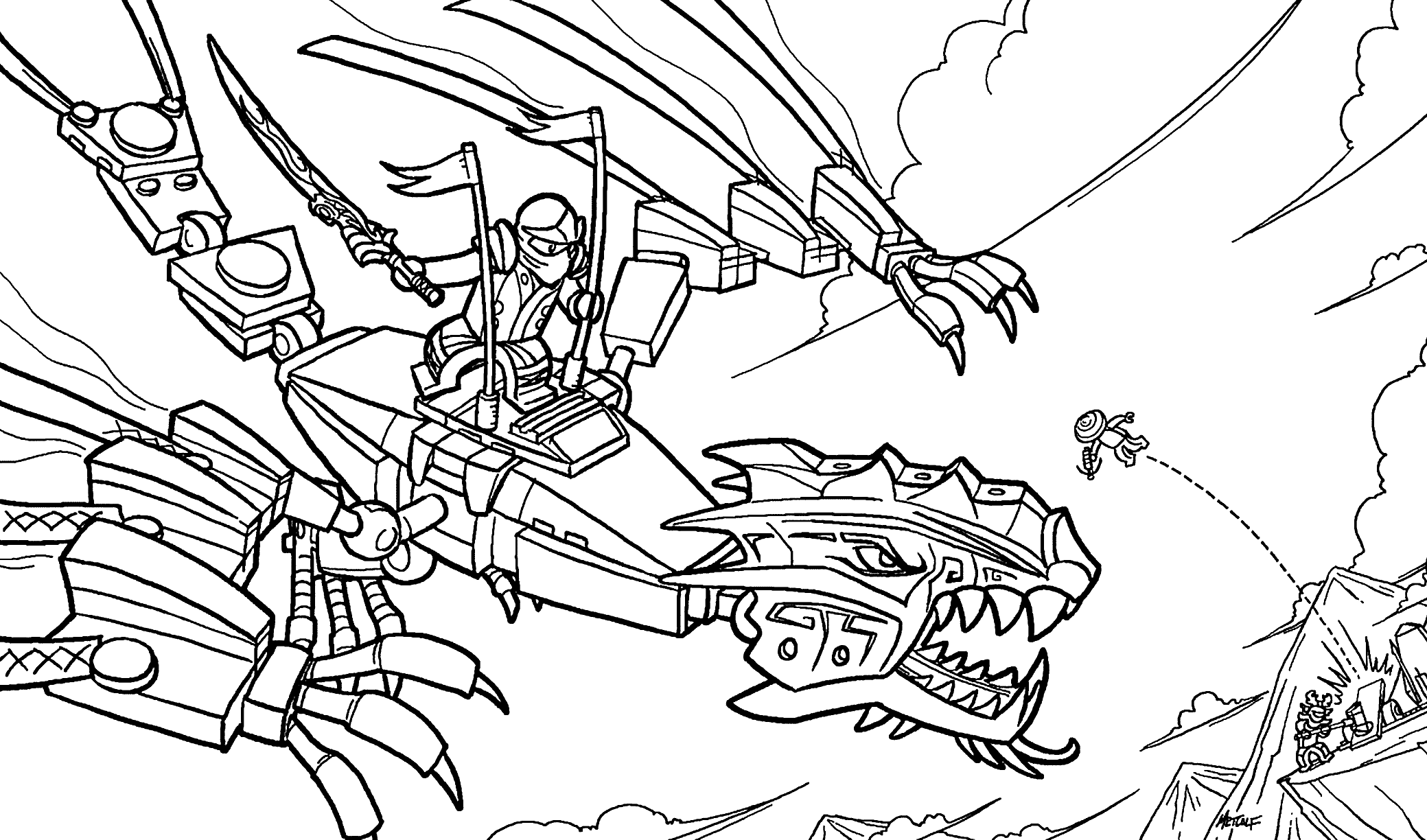 Cool dragon coloring pages pdf ideas