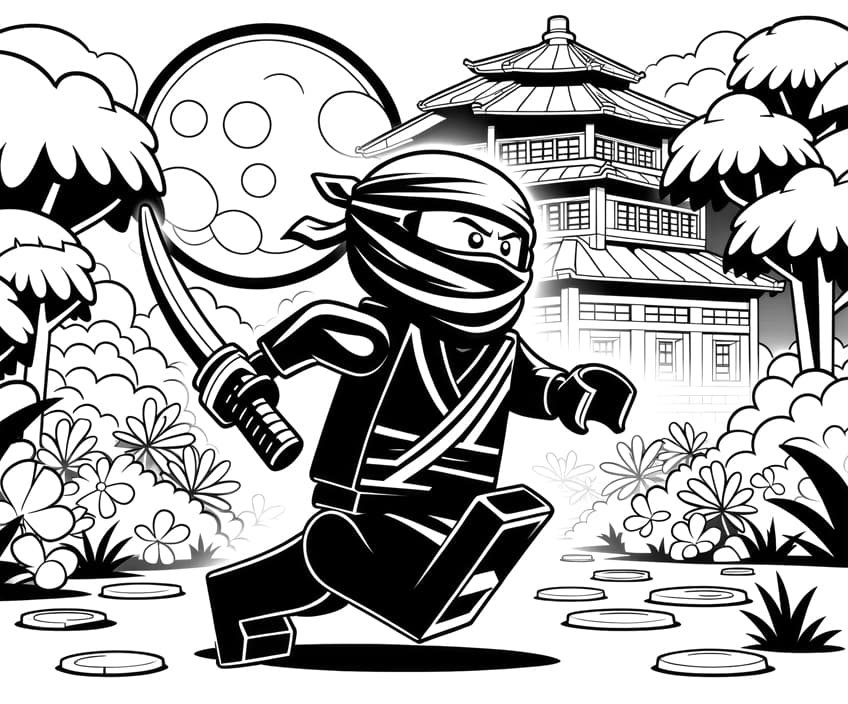 Ninjago coloring pages