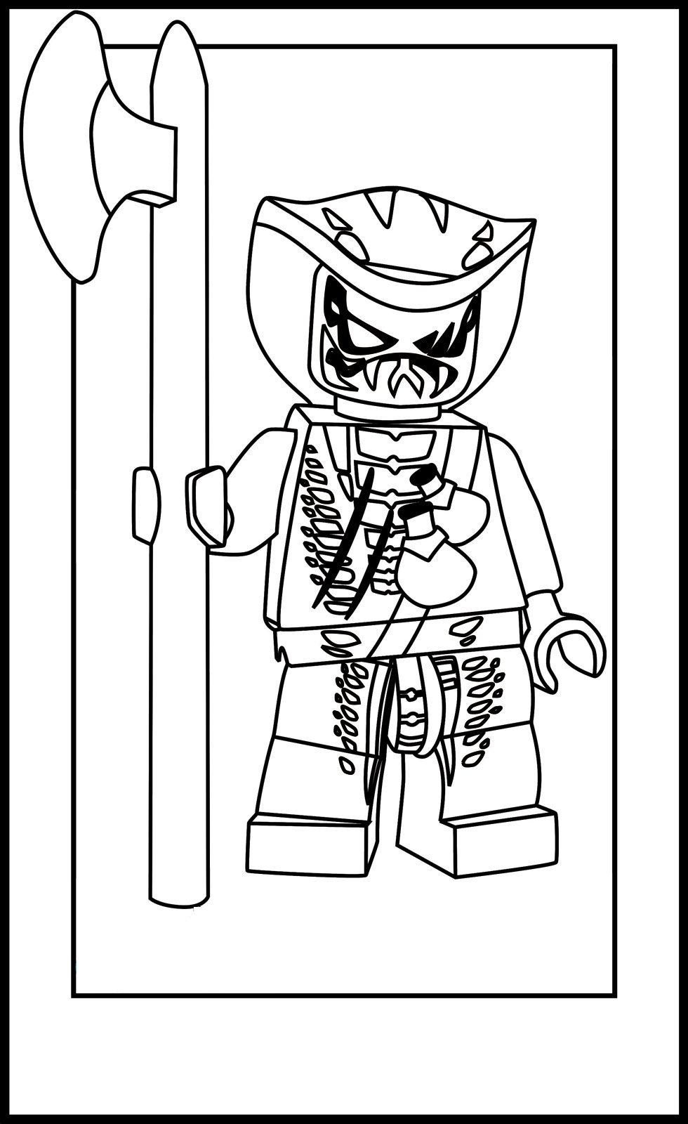 Free printable ninjago coloring pages for kids