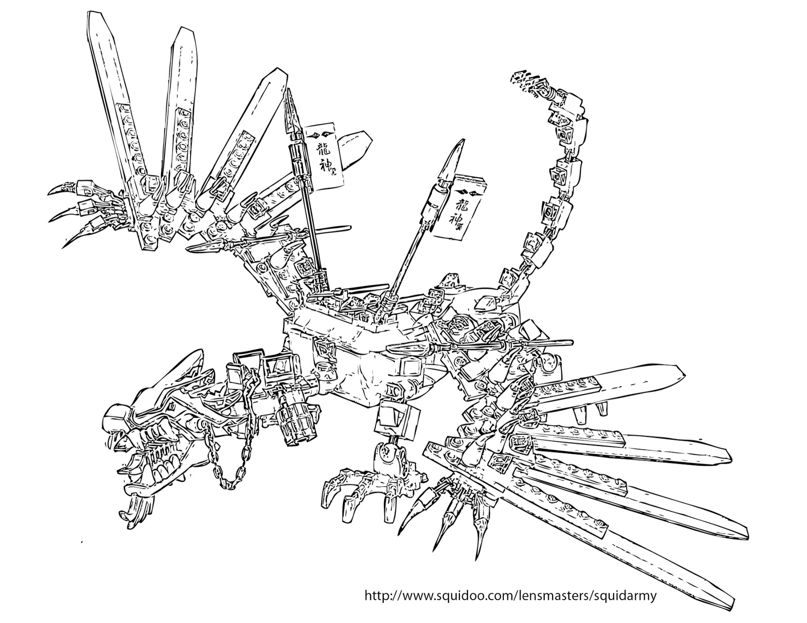 Ninjago cartoons â free printable coloring pages