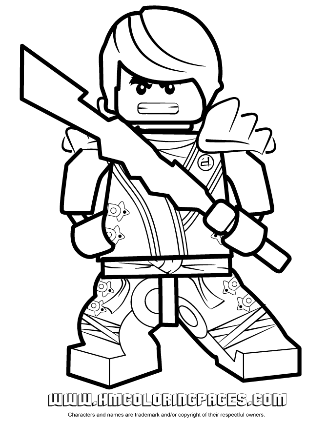 Ninjago coloring pages