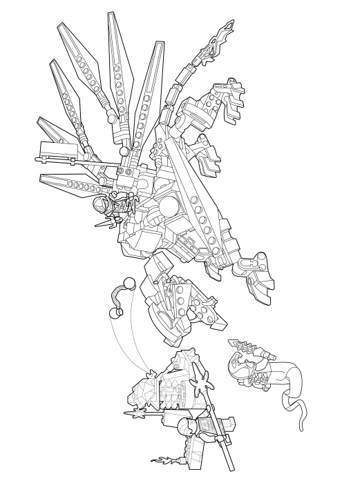Titanium dragon coloring pages lego ninjago spinjitzu masters coloring pages