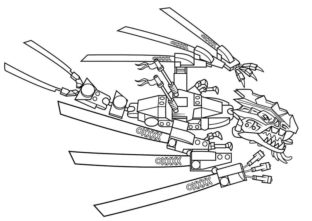 Ninjago coloring pages