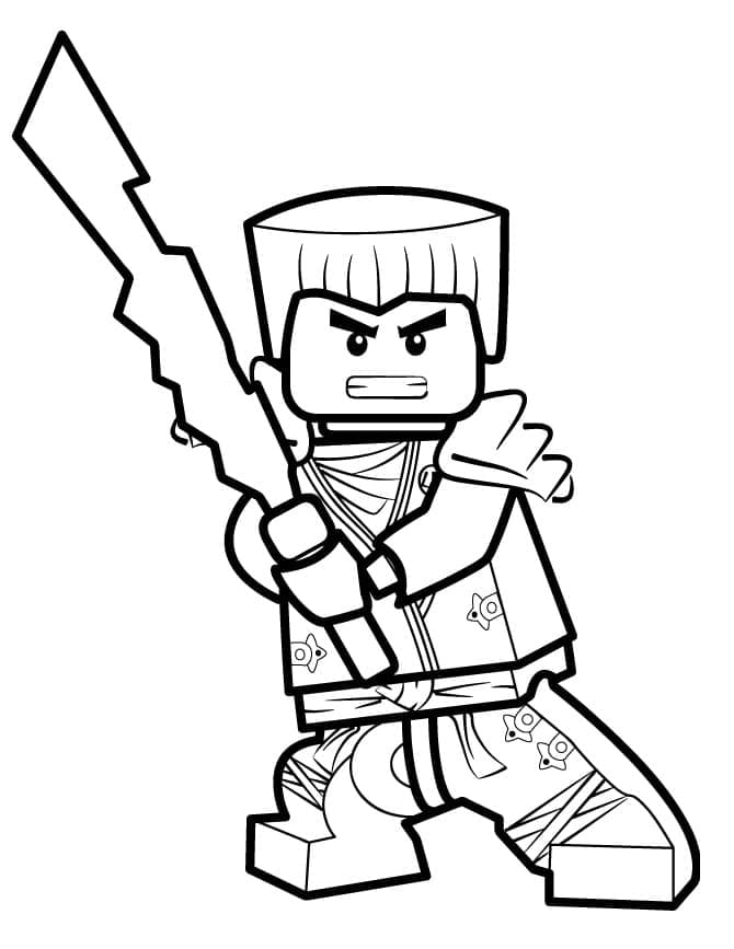 Ninjago coloring pages