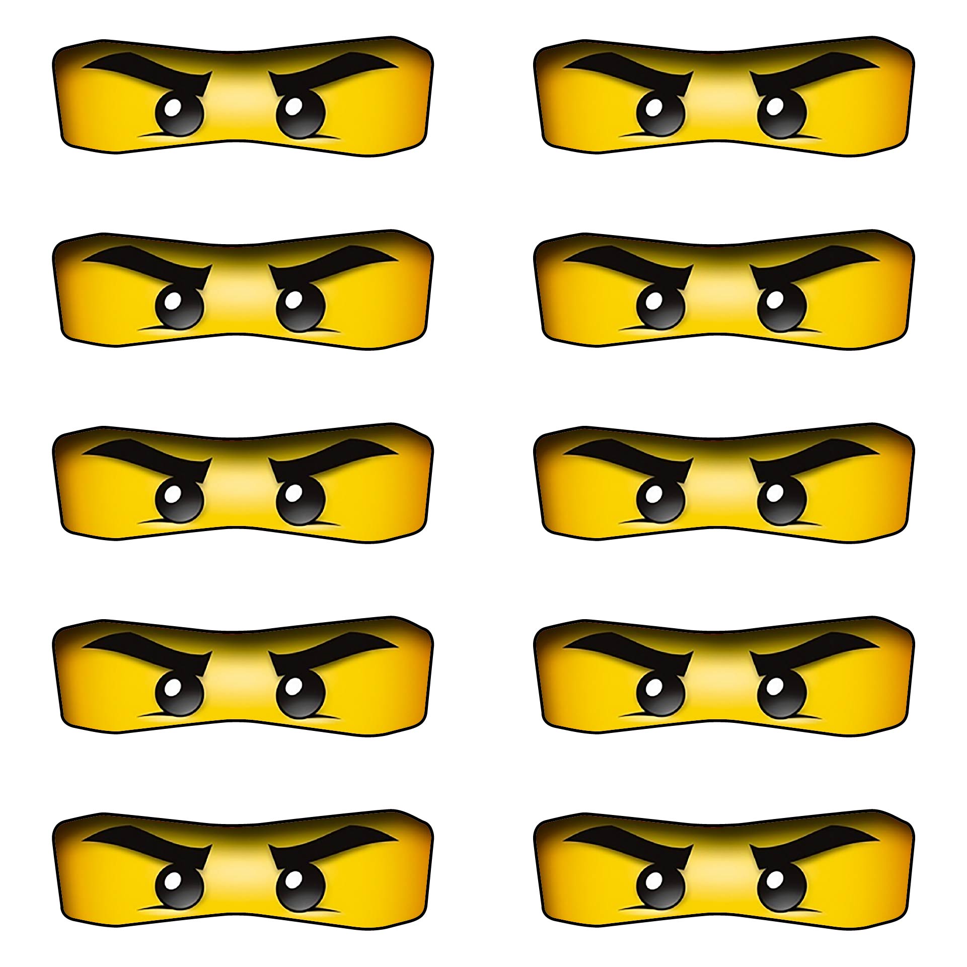 Best ninjago party printables pdf for free at