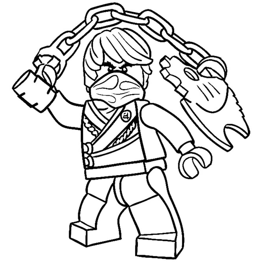 Lego ninjago coloring pages pieces print for free a