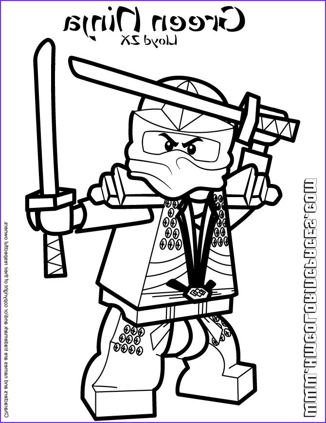 Green ninjago lloyd zx coloring page lego coloring pages kids coloring books ninjago coloring pages