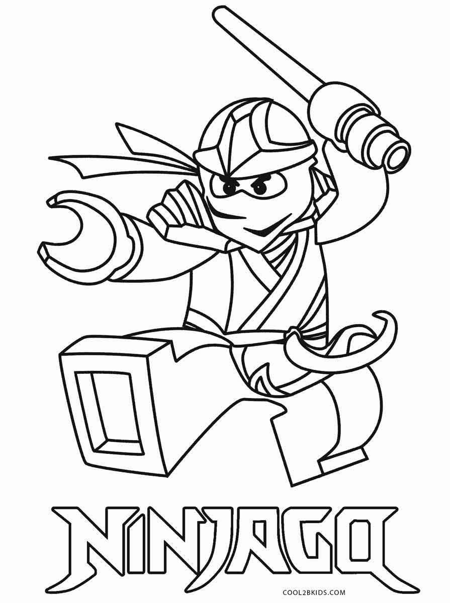 Free printable ninjago coloring pages for kids