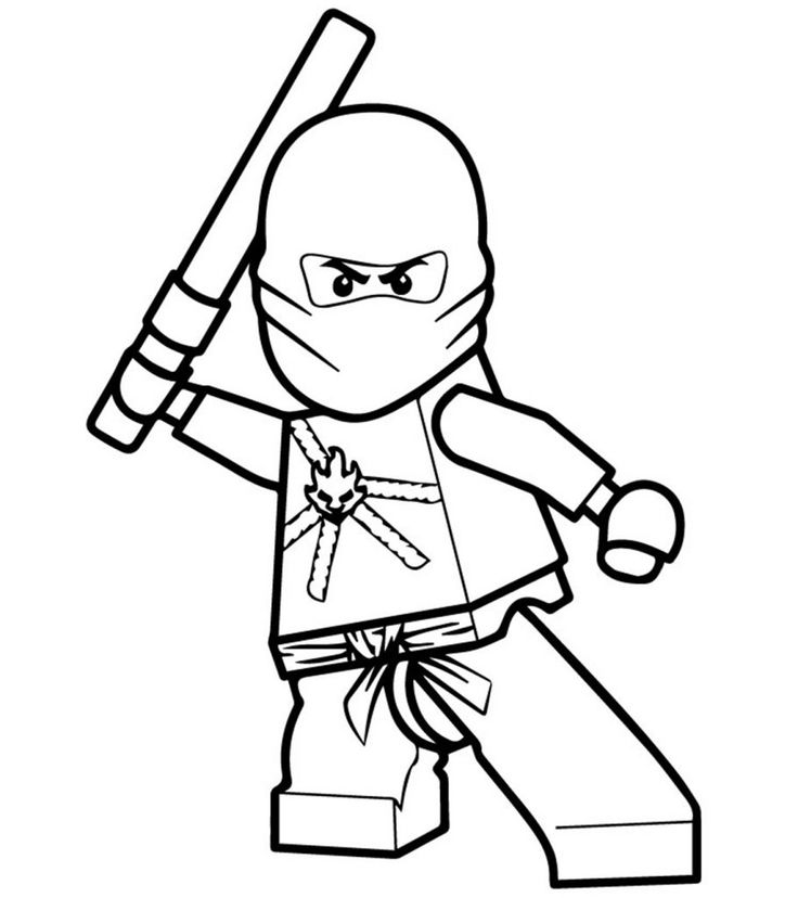 Free printable ninjago coloring pages for kids