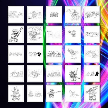 Printable ninjago coloring pages collection for kids exciting adventure awaits