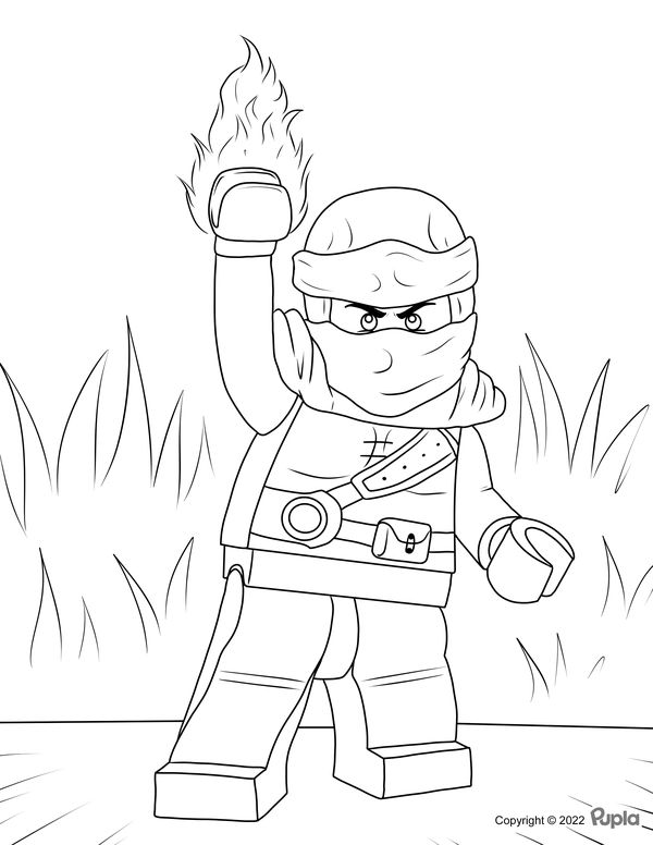 Ninjago hands up fire coloring page ninjago coloring pages ninjago coloring pages