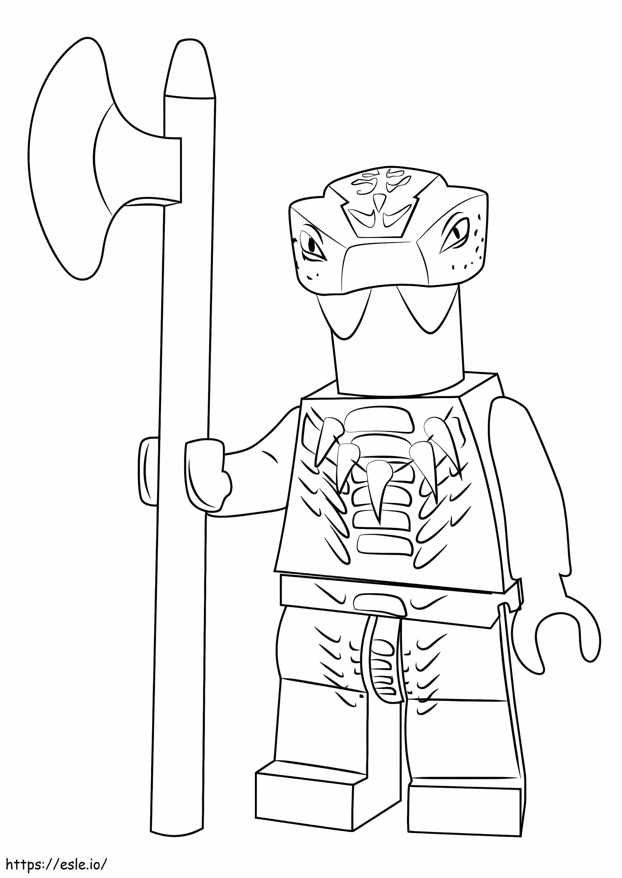 Lego ninjago coloring page