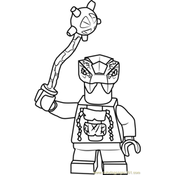 Ninjago chokun coloring pages for kids