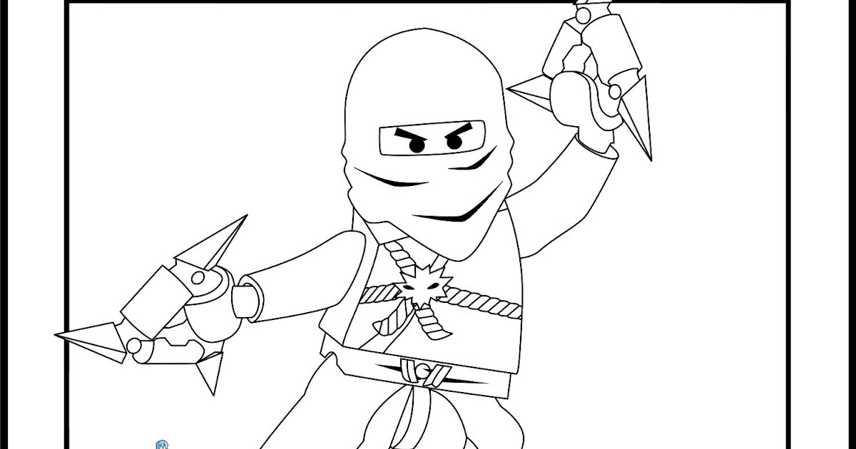 Lego ninjago zane coloring pages team colors