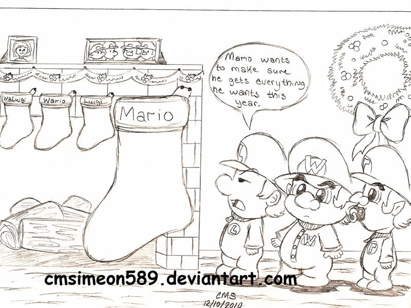Mario short ic this christmas by cmdixon on