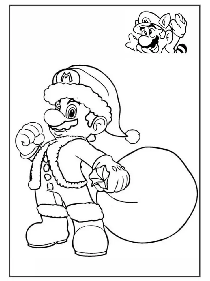 Super mario malvorlagen