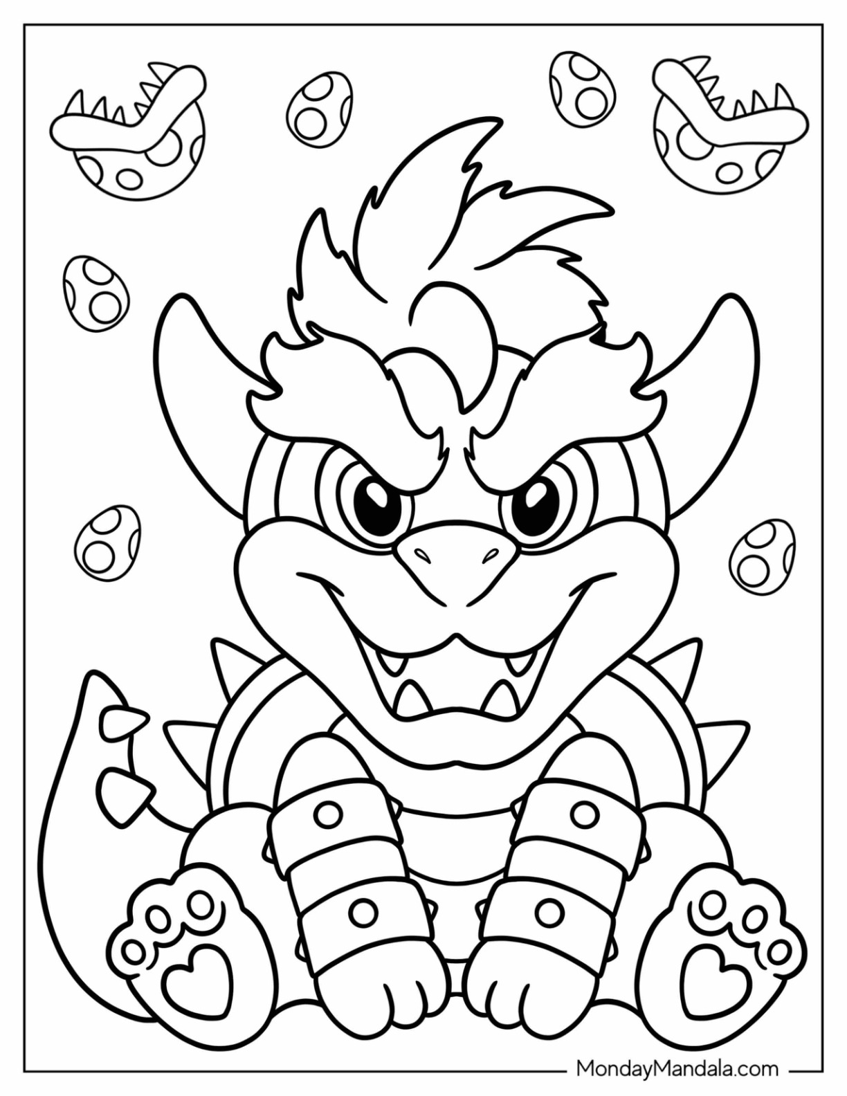 Nintendo coloring pages free pdf printables