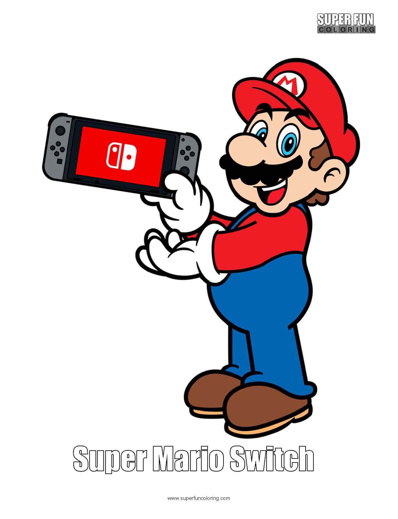 Nintendo coloring