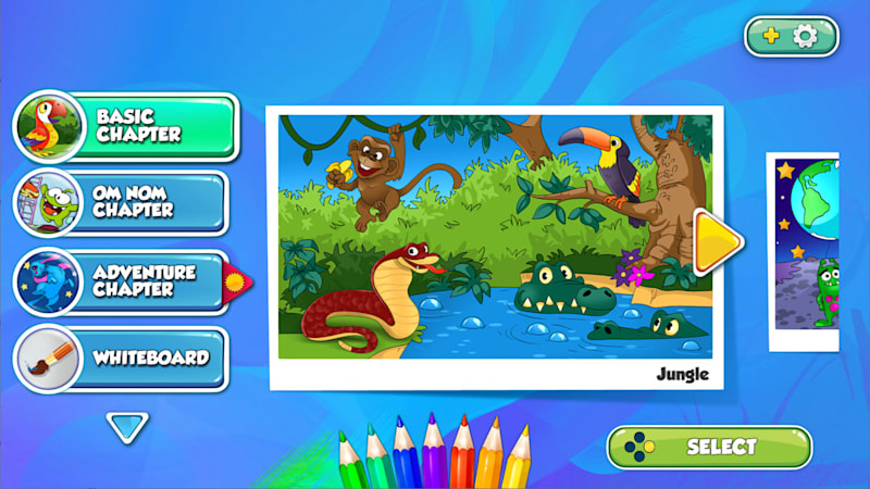 Coloring book for switch