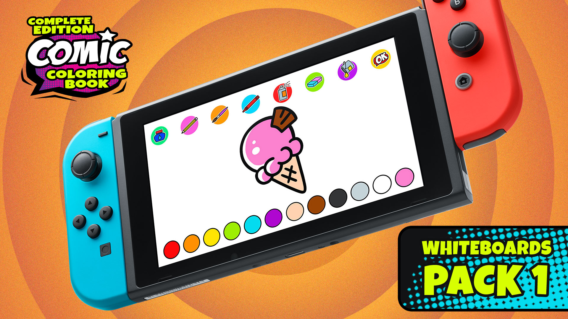 Whiteboards pack ic coloring book