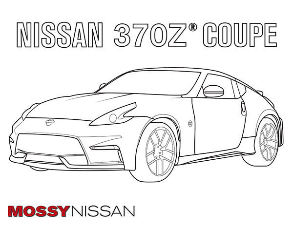 Free car coloring pages for adults and kids