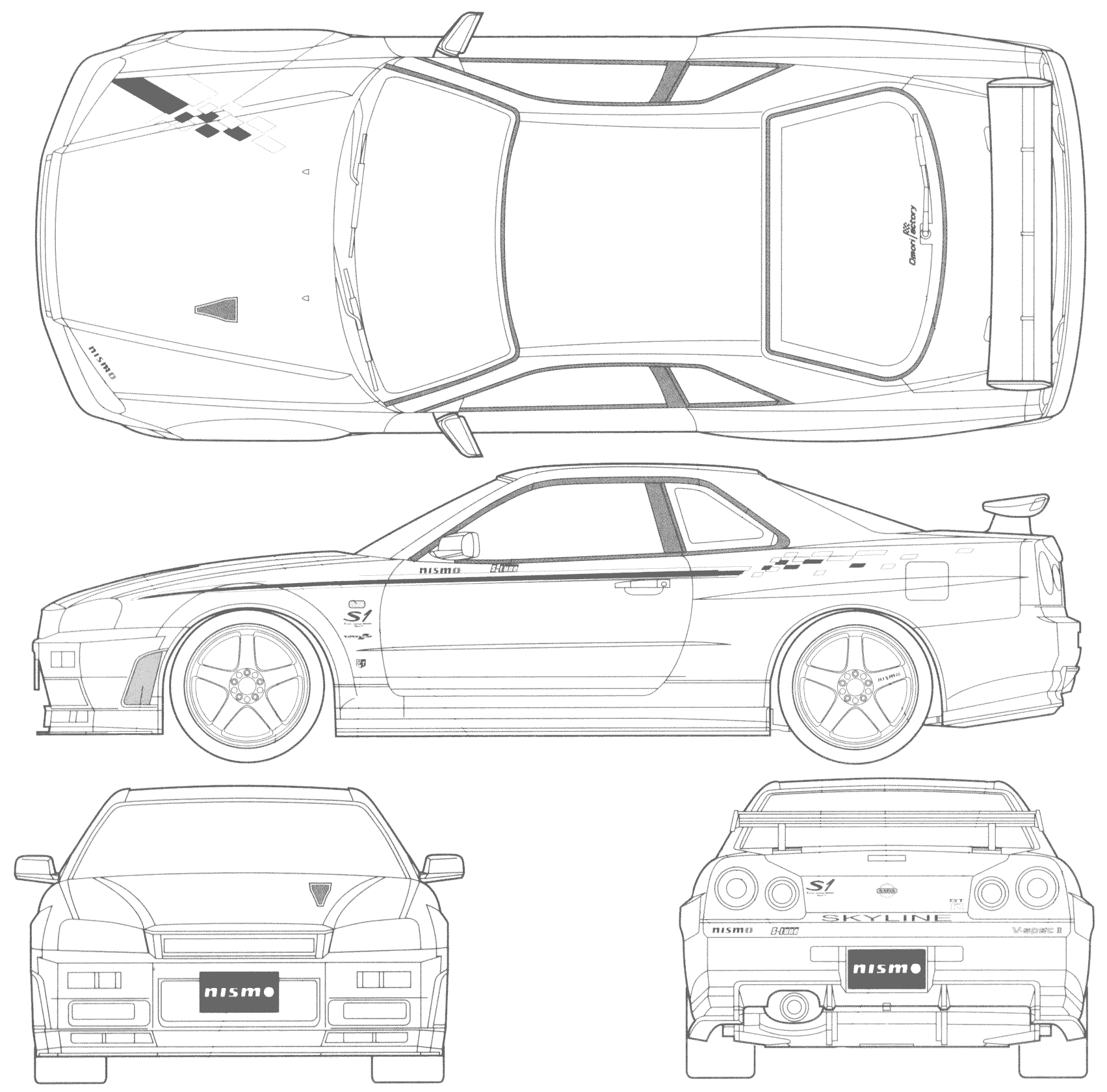 Nissan skyline r gt