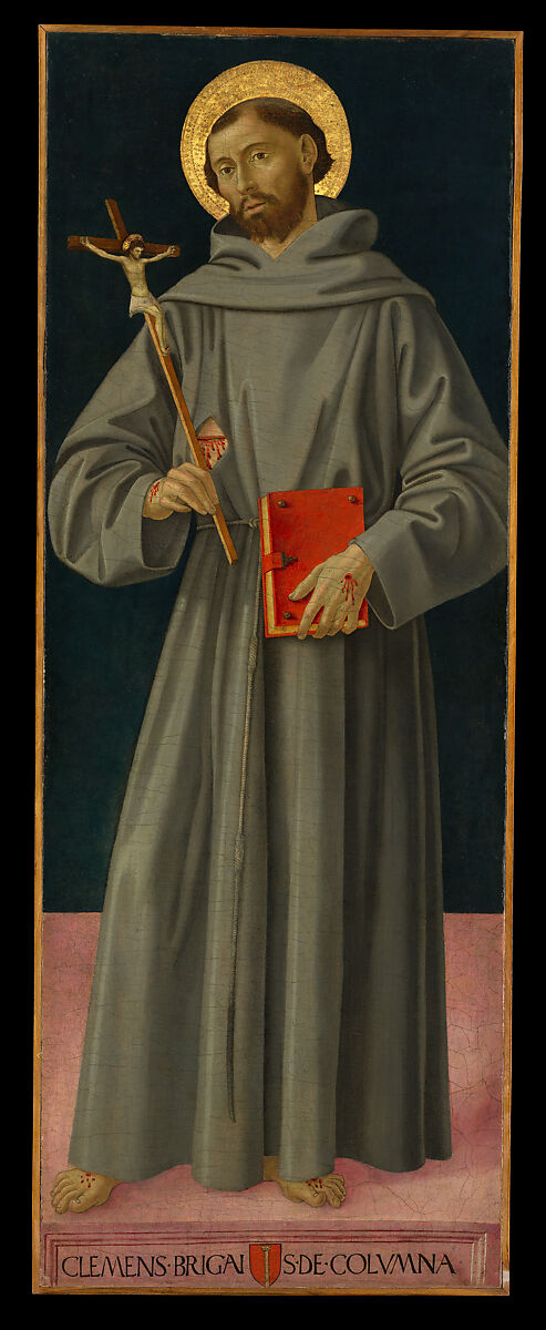 Antoniazzo romano antonio di benedetto aquilio saint francis of assisi the metropolitan museum of art