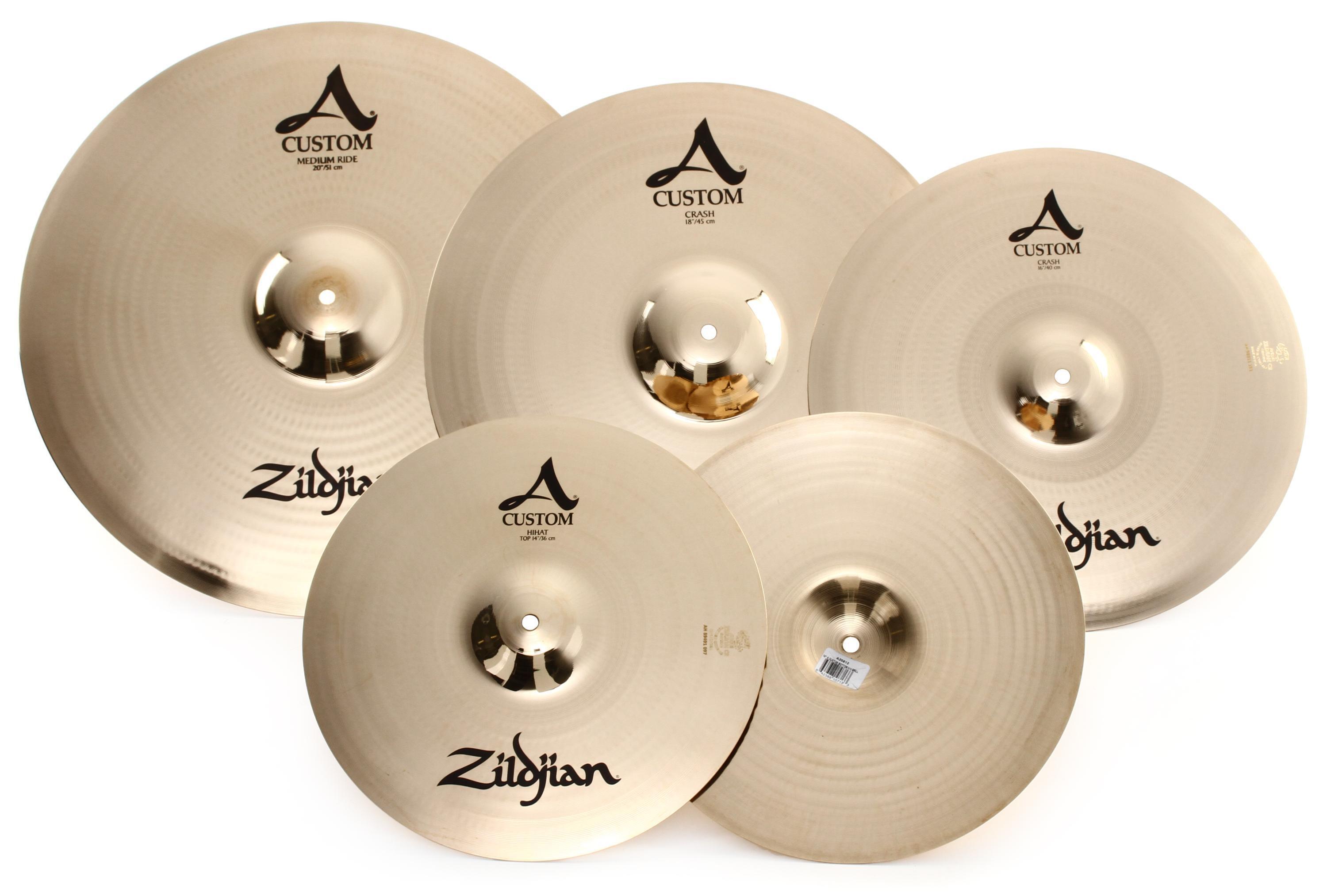 Zildjian a custom cymbal set