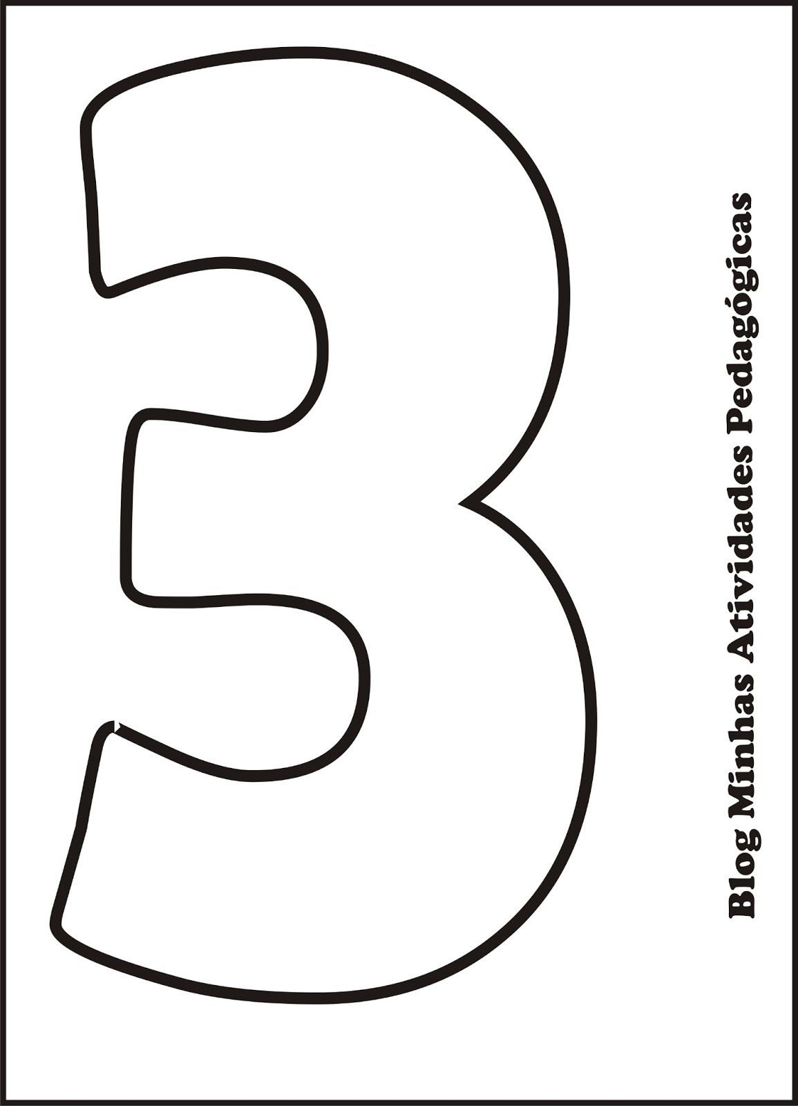 Moldes de nãºmeros pa imprimir fotos e modelos bem lindona abc coloring pages paper crafts cds numbers preschool